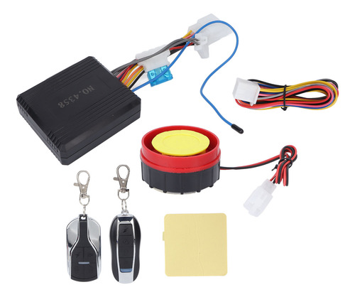 Kit De Alarma Antirrobo Para Motocicleta, Control Remoto Uni