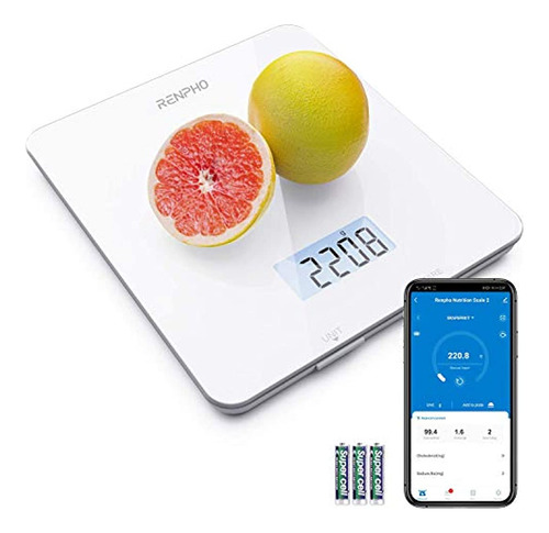 Balanza Digital De Cocina Con Calculadora Nutricional