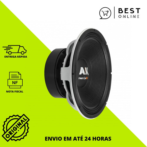 Subwoofer Triton Ak 6.0 15 Polegadas 3000w Rms 4 Ohms Branco