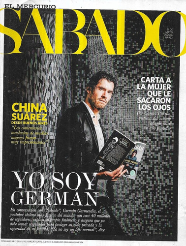 Revista Sábado N° 922 / 21-05-16 / Yo Soy German