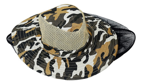 Sombrero De Red De Cabeza, Sombrero De Jardinería, Sombrero