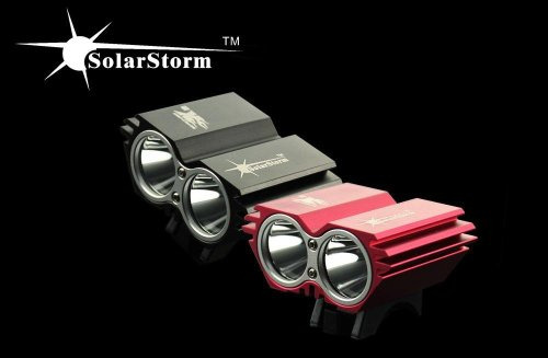 Solarstorm X2 5000lm 2x Cree Xml U2 Led Cycling Front Bicycl