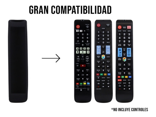 Imagen 3 de 10 de Funda Para Control Samsung Bn59 Smart Tv Case Protector