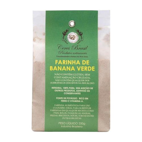 Kit 2x: Farinha De Banana Verde Sem Glúten Ceres 200g