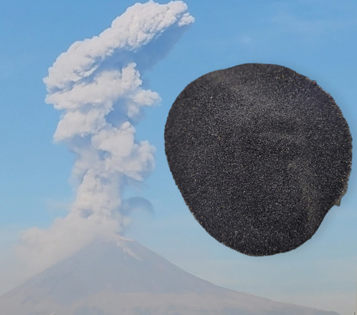 Ceniza Volcanica Popocatepetl 1 Kg Fertizante Abono