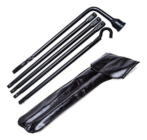 Lecwof Spare Tire Lug Wrench Tool Kit Reemplazo Con Bolsa Ap