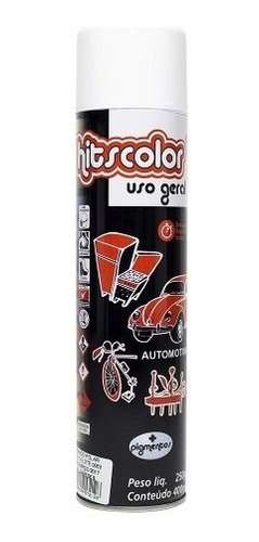 Tinta Spray Uso Geral E Automotivo 400ml - Branco Polar
