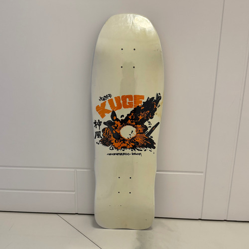 Shape Skate Old School Urgh Jorge Kuge 10 X 29,5 Branco