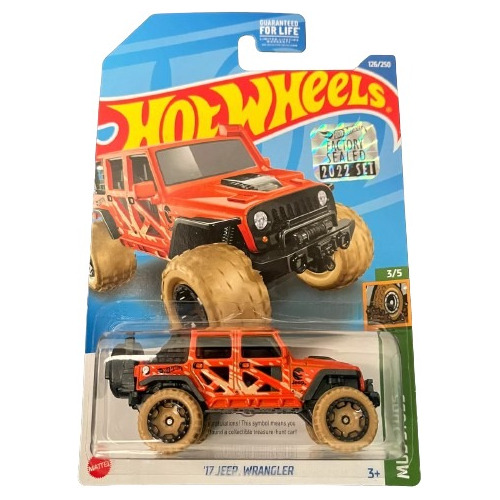 Hot Wheels '17 Jeep Wrangler (2022) Treasure Hunt