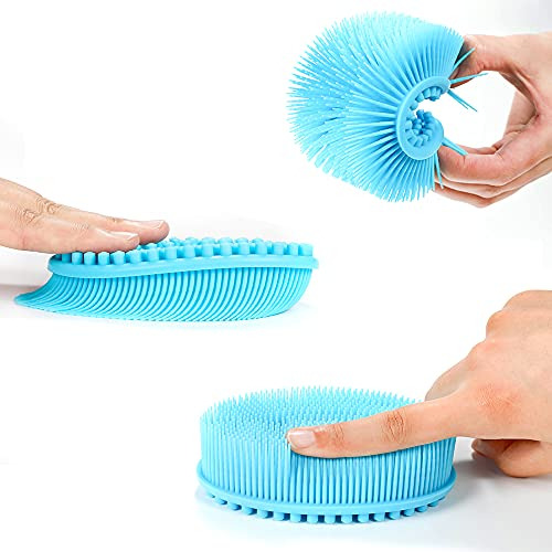 Exfoliante Corporal De Silicona, Juego De 3 Unidades, Suave,