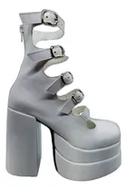 Comprar Sandalias Hebillas Zapatos Doble Plataforma Bratz Cuero 7100