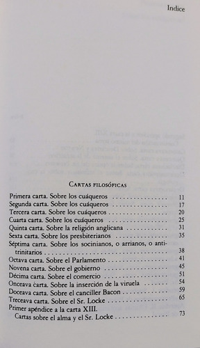 Cartas Filosóficas - Voltaire (Usado)