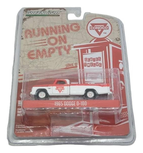 Camioneta Coleccion Dodge D-100 1965 Conoco Greenlight