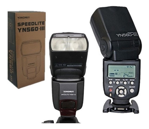 Imagen 2 de 3 de Flash Yongnuo Yn 560iii Con Difusor, Canon, Nikon