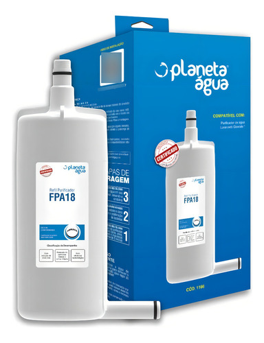 Kit 2 Refil Fpa18 Rpc-01 Purificador Gioviale Lorenzetti