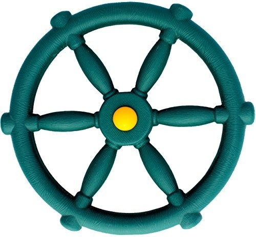 Jungle Gym Kingdom Pirate Ships Wheel - Verde