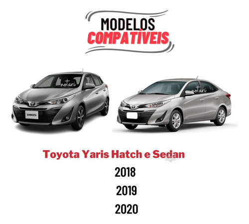 Parachoque Yaris 2018 2019 2020 2021 22 Molduras Grades