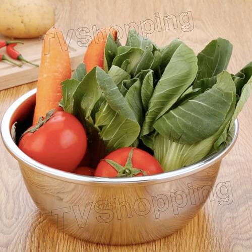 Ensaladera Tazón Para Mezclar Masa Acero Inoxidable 26 Cm Ch