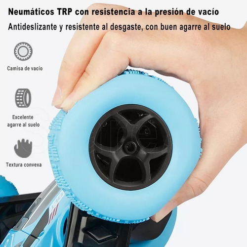 N Juguete Coche De Acrobacias 360° Doble Lado Control