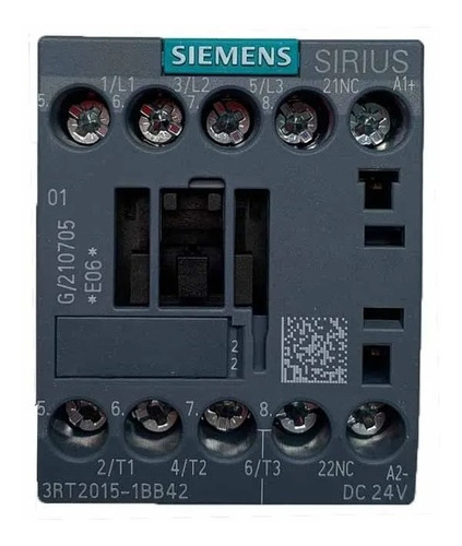 3rt20151bb42 Contactor Magnético 7a 3p 240vca