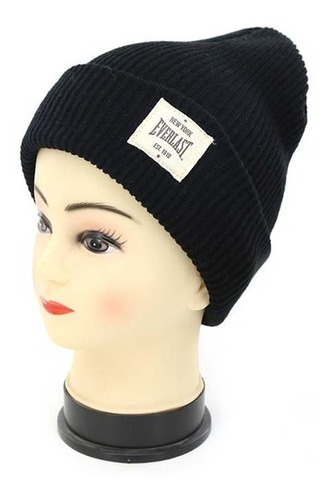 Imagen 4 de 9 de Gorro De Lana Everlast Original Invierno Tejido Hombre Mujer