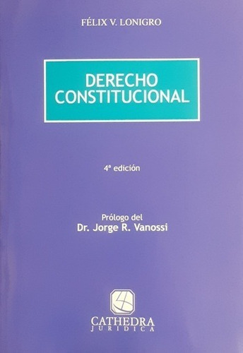 Derecho Constitucional Lonigro