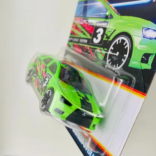 Hot Wheels 2008 Lancer Evolution Verde Neon Speeders 2025