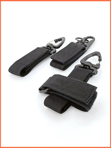 Conjunto De Mosquetões Utilitários De Ação Tripla - Pacote C