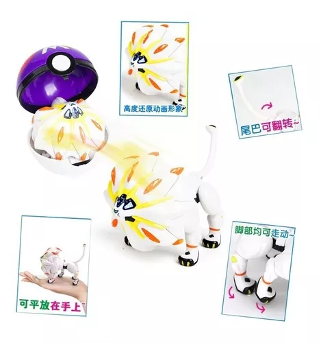 Pokémon Lendário Articulado Solgaleo 17cm Dtc em Promoção na