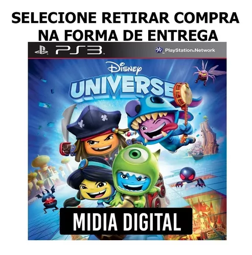 Disney Universe - Jogo Infantil - Jogos Ps3 Psn