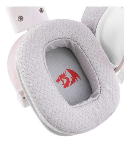 Fone De Ouvido Headset Gamer Zeus Pro H510w Sem Fio Branco