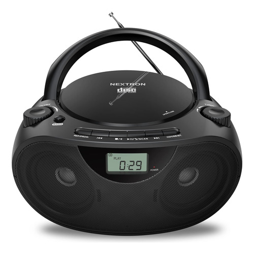 Reproductor De Cd Estéreo Portátil Radio Am/fm Bluetooth Usb