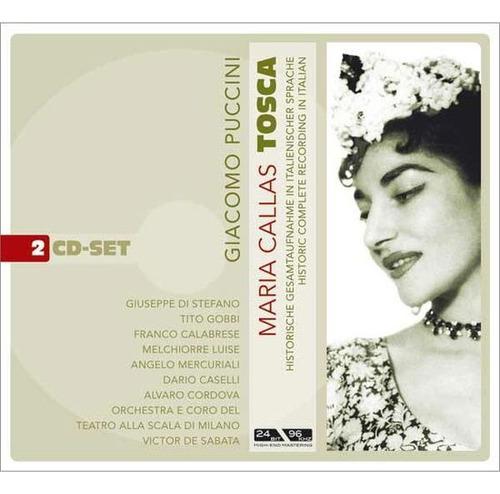 Cd Duplo - Maria Callas - Tosca - Giacomo Puccini