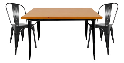 Mesa De Comedor Tolix Rectangular 120x80 By Bellair