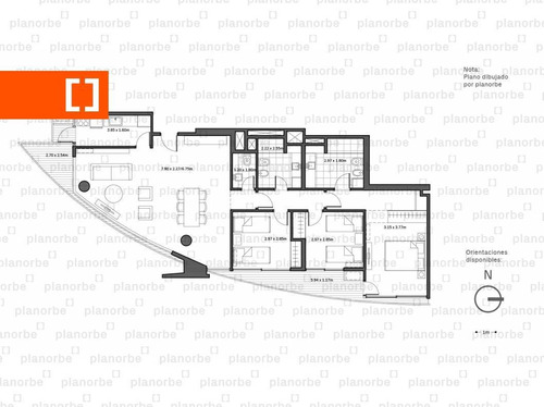 Venta De Apartamento Obra Construcción 3 Dormitorios En Buceo, More Buceo Unidad 1701