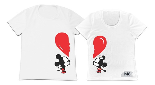 Camiseta Camisa Set 2 Para Pajeras Enamorados Novios Esposos