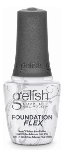 Gelish Foundation Flex - Esmalte De Unas De Gel (transparent