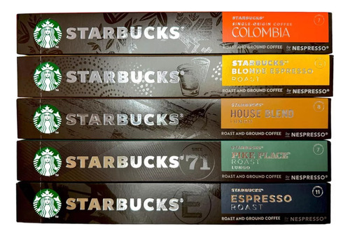 20 Cápsulas Starbucks Nespresso A Elección Todos Los Sabores