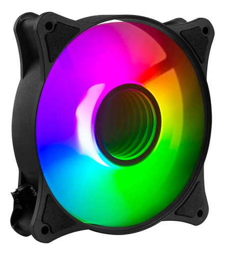 Kit De 3 Ventilador Balamrush Eolox Blaze Ex90k Rgb Negro Kt