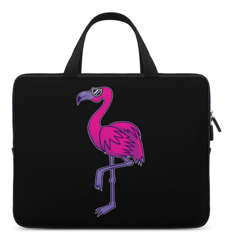Bolsa Ordenador Portatil Cool Flamingo Estuche Computadora