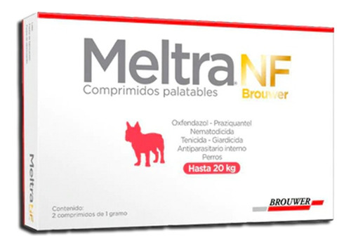 Desparasitante Interno Meltra Nf X 2 Tab