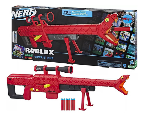 Lanzador Nerf Roblox Zombie Attack Viper Strike