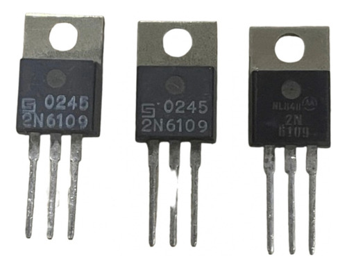 3pcs 2n6109 Transistor Pnp 50v 7a