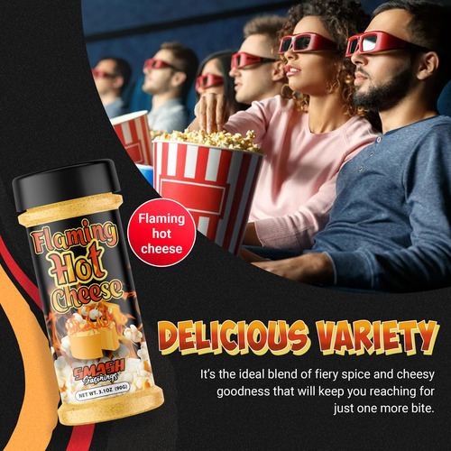 Condimento Picante Para Palomitas De Maíz 2 Unidades 85 Gram