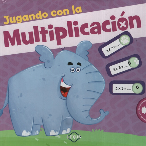 Jugando Con La Multiplicacion, de No Aplica. Editorial LEXUS, tapa dura en español