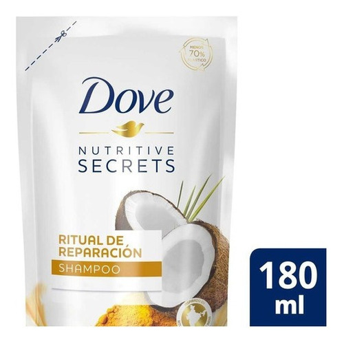 Dove Ritual De Reparación Shampoo X 180 Ml