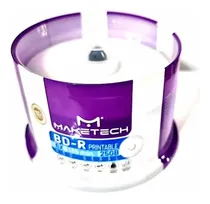 Comprar 50 Bluray Maketech Printable 25 Gb 135 Minutos 6x Escura 