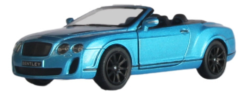 Bentley Continental 2010 Supersports 1:38 Azul