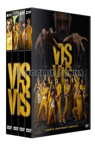 Vis A Vis Temporada Completa 1/2/3/4 Dvd Serie