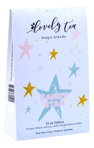 Te En Hebras Candy Star X 20 Gr - Heredia